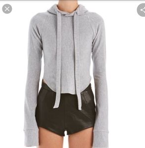 Are You Am I Croft Hoodie Gray Small